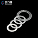 GUWANJI GUWANJI 304 stainless steel ultra-thin washer metal gasket shaft gap flat washer adjustment washer national standard 304 ultra-thin flat washer M3*5*0.1 100 pieces