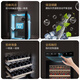 Vinocave red wine cabinet constant temperature wine cabinet household small refrigerator air-cooled frost-free tea cabinet single door constant temperature