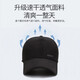 Muchston Hut Herren Baseball Cap Mesh Schnell trocknen atmungsaktive Baseballkappe Outdoor Sonnenschutzhaube Fischerei Bergsteiger Sonnenhut Schwarz One Größe (Größe kann eingestellt werden)