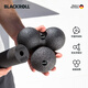 百乐轴（BLACKROLL）德国原装进口拜仁泡沫轴四件套花生筋膜球按摩棒肌肉放松瑜伽柱 Mini三件套》黑色