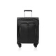 Samsonite Suitcase 20-дюймовый троллейбусный корпус Business Travel Большой мощность мягкая коробка проезд BP0 Черный флажок