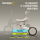乐卡（Lecoco）儿童三轮车宝宝脚踏车多功能平衡车轻便遛娃神器 奶白咖 六一礼物