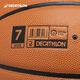 Decathlon Basketball Professional Basketball Training Game No. 7 Basketball Wear-Resistant Anti-Slip Feel King IVJ2 BT900X No. 7 FIBA Orange Others