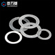 GUWANJI GUWANJI 304 stainless steel ultra-thin washer metal gasket shaft gap flat washer adjustment washer national standard 304 ultra-thin flat washer M3*5*0.1 100 pieces