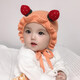 Benasci Baby Hut Herbst und Winter süßes Baby Baby Baby Kleinkind Prinzessin Fischer Hut Hut Neugeborene Winter mx653-rot 3-18 Monate (40-48 cm)