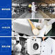 Jingyongjing Kitchen Powerful Dehydration Oil and Dirt Cleaner Industrial Old Oil Dirt Use sheet-shaped toilet sewer pipes to clear [High purity 99%] 1Jin [Jin equals 0.5 kg] Bag + latex gloves