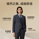 Hongdou shopping mall same style suit wool suit men's 25 spring new suit vest suit wedding groom suit suit suit vest-Planet Blue 2XL 185/104A