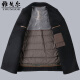 CEO Yageo double-sided cashmere coat for men's mid-length daddy suit middle-aged and elderly wool wool casual jacket for men thickened y24519 khaki M 170