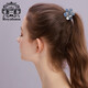 Royal sasa royal salsa hair band hair accessories imitation crystal sweet flower head rope ponytail ball head rubber band hair rope blue BE