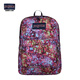 JANSPORT Jesper backpack for women and men's fashionable casual backpack/cut different patterns will be inconsistent T5010UE full season-no side bags and no partitions