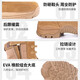 Les nouvelles bottes de combat authentiques de Factory Jihua, les grandes bottes de combat brun tigre, les chaussures de randonnée en cuir en cuir, les bottes de combat brunes [anti-eau et perforation] 41 = 255 [Version originale, retour incorrect]