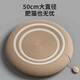 POPOCOLA sisal cat scratching plate with wear-resistant, no shatter-removing, and cat nest-resistant, cat claw plate basin with large round cat claws. Round full sisal cat scratching plate [50CM]