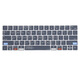 From macbook air keyboard film mac pro14 inch 13 Apple M1/M2/M3 computer laptop protective film grey old Air13.3 inch (A1466/A1369)