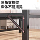 Haixifang (keine Installation) Klappbett Einbett Büro Mittagessen Mittagessen Haushalt Einfaches Bett Begleites Bett Hartes Board HC01 verbessert weiche Beutel Doppelbett-1,0 Meter breit doppelt faltet