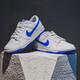 Nike (Nike) Dunk Low's Chaussures Chaussures décontractées Retro Low Top Chaussures Sports Chaussures Panda Black and White DD1391-100 DV0831-104 Bleu et blanc 44,5