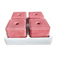 Hua livestock salt bricks for cattle and sheep licking bricks for sheep, salt blocks for cattle, nutritional trace elements, disease resistance, insect repellent and fattening feed additives 20kg1 box special licking bricks for female animals 40Jin Jin is equal to 0.5kg/box