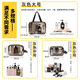 Jinghui Xichuang travel toiletry bag cosmetic bag bath waterproof fitness swimming storage bag portable storage bag transparent medium size