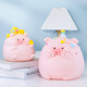 A collection of children's birthday gifts, dinosaur piggy bank, children's boys and girls dinosaur ornaments, can enter and exit, anti-fall piggy bank, small pig and duck (about 17cm high) 1