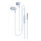 Daviqi In-ear Wired Wired Headphones Mobile Game Music Chicken K-Ching Headset Computer Suitable for Huawei Apple Oppo Honor Vivo Samsung Black Shark Glacier White [Upgrade Version]