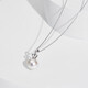 Tahitian 18K gold pearl pendant 11-12mm high-gloss freshwater Edison pearl necklace light luxury jewelry for girlfriend