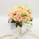 Clcey New Style Forest Camellia Knospe simulierte weiße Rose Hochzeit Fotografie Fotografie Braut Braut Hochzeit Engagement Halten Blumen Zeit und Raumliebhaber