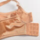 Hua Yan Qiao Nu Zi Lan Underwear SW7373 Bra Side-retraction Adjustable Thin Cup Large Bra Apricot Skin 80C