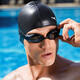 YINGFA civilian large frame anti-fog myopia swimming goggles OK3800AF OK3800A-black 500 degrees