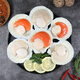 Fuhai Nishiki Sauce Half Shell Ezo Scallops 540g 6 pieces without sand hot pot barbecue ingredients seafood fresh shellfish gift