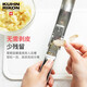 Swiss Likan garlic press manual garlic pounder garlic beater household garlic grinder stainless steel artifact hand-pressed kitchen supplies 30 dishwasher