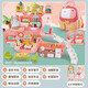 Yasni Doll Villa Princess House spielen Haus Toys Schultasche deformiert Dressing Puppe DIY Girls Geburtstagsgeschenk