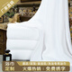 Shantou Lincun Hotel Special Pure Cotton White Bath Towel Extra Large and Thickened 2023 New Cotton Large Towel Beauty Salon Customized 1000g 32 Strand Cotton Encrypted 200*100 0x0cm