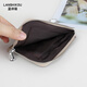 LAN Shiko 2025 NOUVEAU portefeuille portefeuille authentique en cuir en cuir authentique Mini Mini Sac Coin Sac Carte Keet portefeuille portefeuille Men Sac Coin Grey
