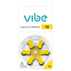 格纳引擎助听器专用配件电池纽扣电子e13e312e10e675德国品质 vibe10【10板60颗】