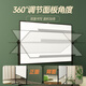 Morning (M/G) 120*90cmH type bracket type whiteboard double-sided writing Whiteboard writing board Movable lifting Blackboard Office Blackboard Home Used Writing board ADB983CR

