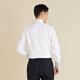 Youngor Shirt Männer Herbst und Winter Jugend Männer langärmelige Hemd weiße Hemd Männer Kleid Style White Shirt Einkaufszentrum gleicher Stil weiß 39