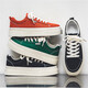 Xiao Xueling Canvas-Schuhe für Männer 2024 Sommer Neue Low-Top-Männerschuhe Paar koreanische vielseitige weiße Schuhe Männer lässige Schuhe Männer schwarz 42 (260 mm)
