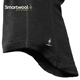 SmartWool250 Serie 100% Merino Wool Head Covero a prueba de frío y cálida máscara de esquí de invierno C967 Negro 001 Tamaño universal