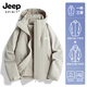 Jeep Spirit Jeep Autumn e Winter Simple Color Solid Chaqueta para hombres y mujeres El mismo estilo, chaqueta extraíble tres en uno, caminata al aire libre, 96 Hibiscus Purple-yangguang Purple [tres en uno] Modelo de mujer XL (recomendado 120-135 Jin [Jin equivale a 0.5 kg])