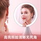 Dong Nailun makeup mirror with light LED daylight dressing makeup mirror fill-in light desktop dormitory smart portable beauty mirror birthday gift for girls and friends Women's Day gift for wife milky white birthday gift box