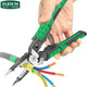 LAOA multifunctional electrician's pliers needle nose pliers wire stripper cable pliers terminal cable cutter industrial pliers 9 in 1 needle nose pliers LA320919