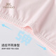 YEEHOO 7A antibacterial one-way moisture-guided children's underwear girls' underwear pure cotton baby boxer briefs 3-6 years old