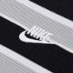 
Nike (NIKE) short-sleeved men's clothing 2025 summer new lapel POLO shirt breathable sportswear fitness training fashion casual T FN3897-010 black and white stripes M