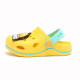 B.Duck little yellow duck children's shoes children's slippers summer clogs indoor home shoes boys and girls sandals 5392 yellow 32