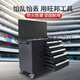 Shantou Lincun thickened five-layer tool cart with cabinet parts cart tool box storage box tool cabinet multi-layer drawer cabinet 306 five-layer tool cart with cabinet
