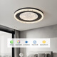 Grand View Garden (DGY) Schlafzimmer Lampe Italienische Kunst leichter Luxus LED Einfache moderne High-End-Zimmer Wohnzimmer Hauptschlafzimmer Lampe Deckenlampe 686o 50 cm angemischt an Mijia-LED52W-Ful-Spektrum