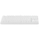 Rapoo K87 customized gaming mechanical keyboard, two-color injection molded keycaps, 87-key layout, five-key hot-swap design, full keys without conflict, K87 white [red axis]