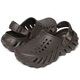 Crocs Crocs children's pop shoes for boys and girls, sandals and slippers, non-slip breathable beach shoes 208190-206, dark brown, 38-39, inner length about 242mm