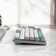 Beijimahu Jianlu S1 2.0 low-axis hot-swap mechanical keyboard three-mode wireless Bluetooth office 82-key ultra-thin adaptable to Mac flat ipad dual-system PBT keycap 2.4G wireless S1 2.0 low-axis-three-mode pluggable tea shaft