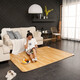 Korean Youshun South Korea imported carbon crystal floor heating mat electric carpet graphene heating heating floor mat Yoga ground heating bed kang mat atmospheric wood grain medium color (imported carbon crystal safety) 180*200cm (0-60 intelligent adjustment)