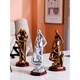 
Tenth anniversary wedding anniversary gift for family four ornaments for wife living room entrance home decoration 15934 silver + lettering provided + pregnancy (family three)